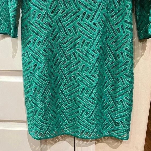 NWT Lilly Pulitzer Camellia Bamboo Geo Lace Dress Size 8 - Picture 7 of 15